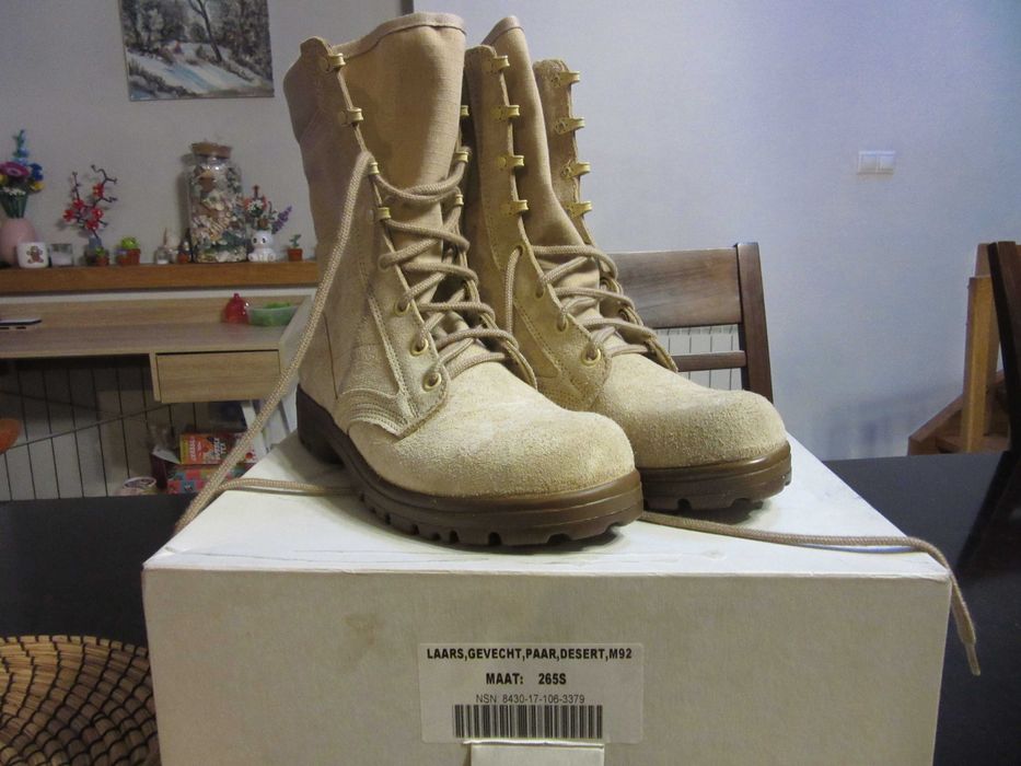 buty taktyczne Haix Laars Gevecht M92 265 R41 ARMIA oryginał skóra