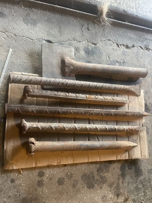 Tesosura cortar ferro - chaves dobrar ferro - ponteitos e marreta