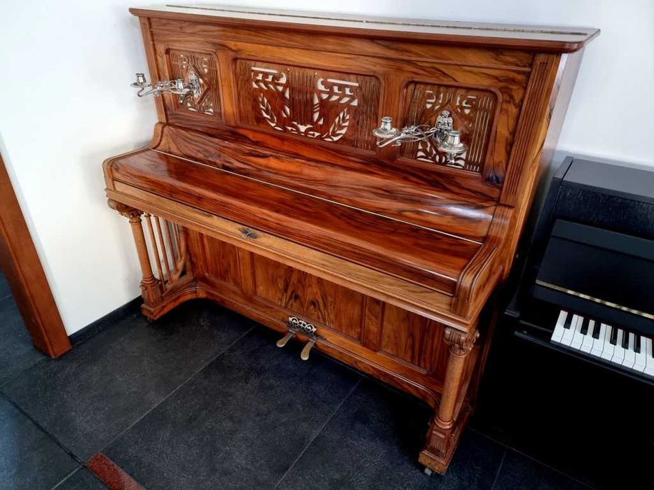 Pianino H.S. Riisnaes, Bergen 137cm politura KONCERTOWE UNIKATOWE
