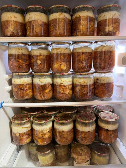 тушонка зі свинини, м'ясна консерва, м'ясо тушковане