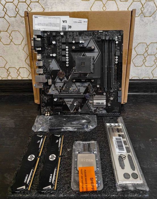 asus prime b450m a - купить компьютеры и комплектующие - Цена на