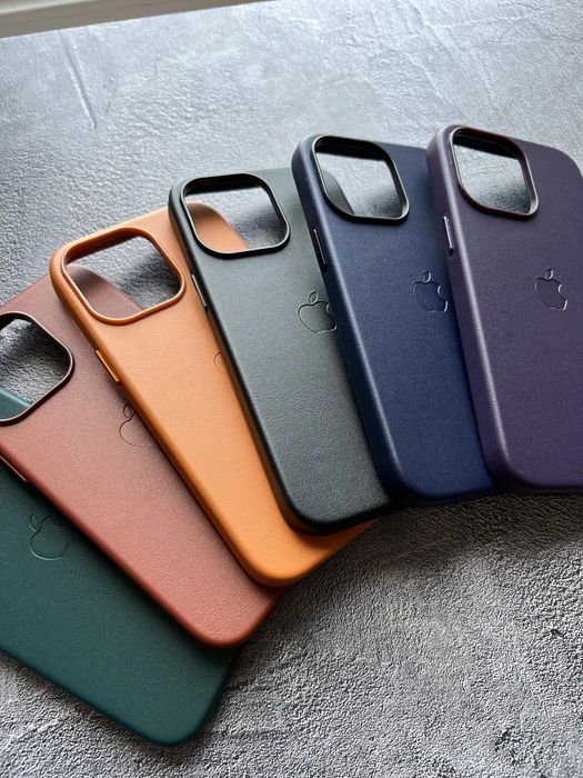 Шкіряний чохол Leather case magsafe iPhone 14 Pro Max  Plus Чехол кожа