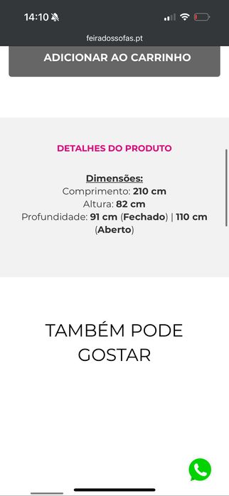 Sofá cama veludo verde feira dos sofás