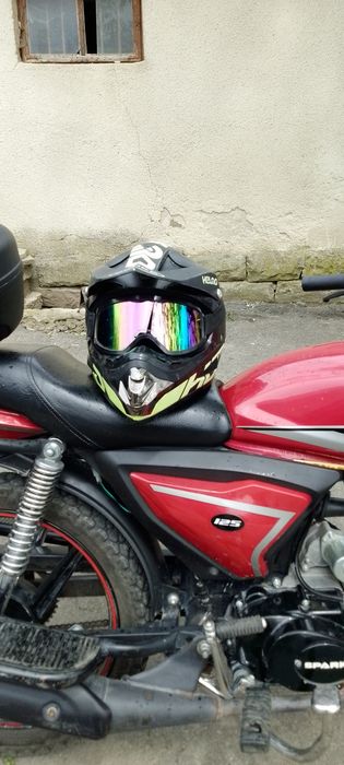 Мотоцикл на ходу