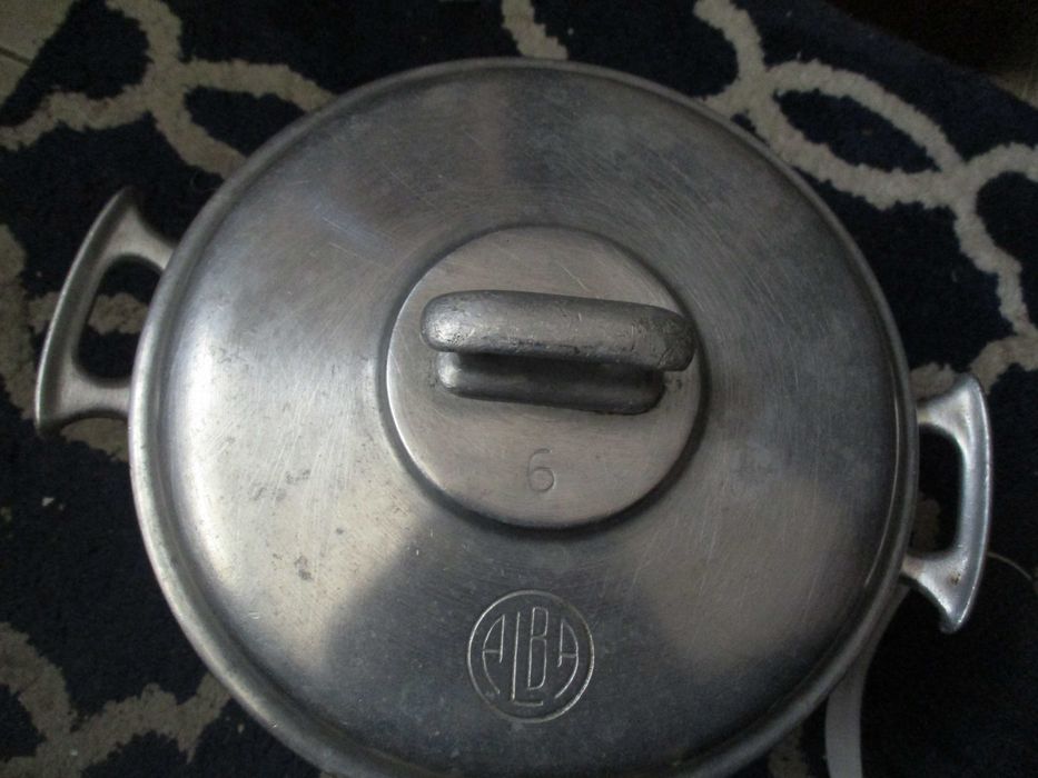 Tacho ou Panela ALBA Nº7  Aluminío Fundido Impecável.+ Panela Alba nº6