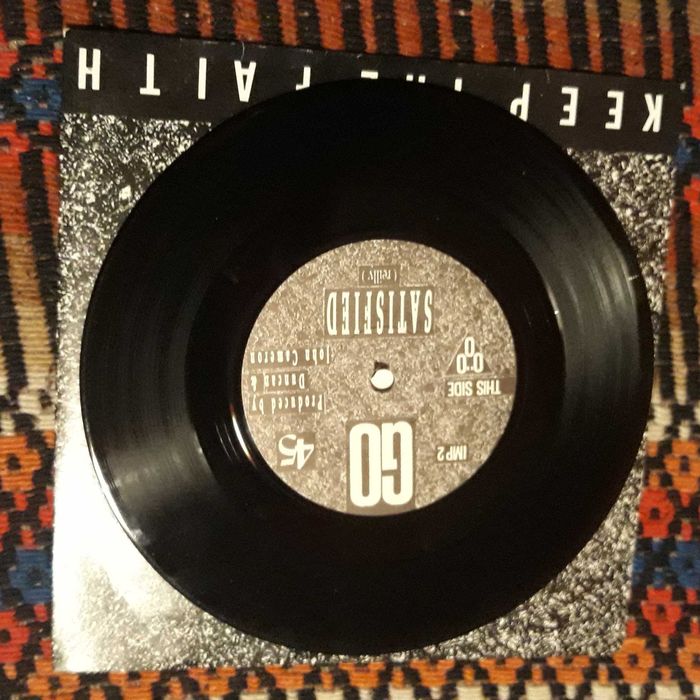 Go - Keep the Faith / Satisfied - single - portes incluídos