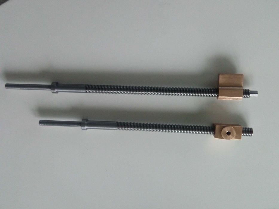 Mini tokarka OUS1 śruby trapezowe i nakrętki zestaw naprawczy