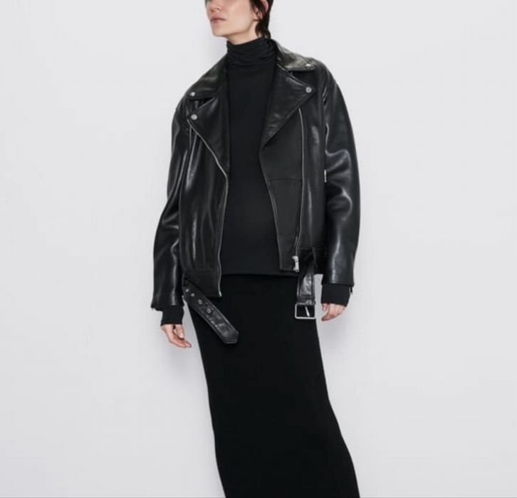 Натуральна шкіра zara