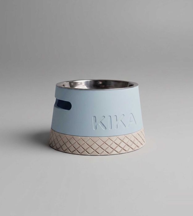 Comedouro Elevado Personalizado — Feito à Mão, Só Para o Teu Cão