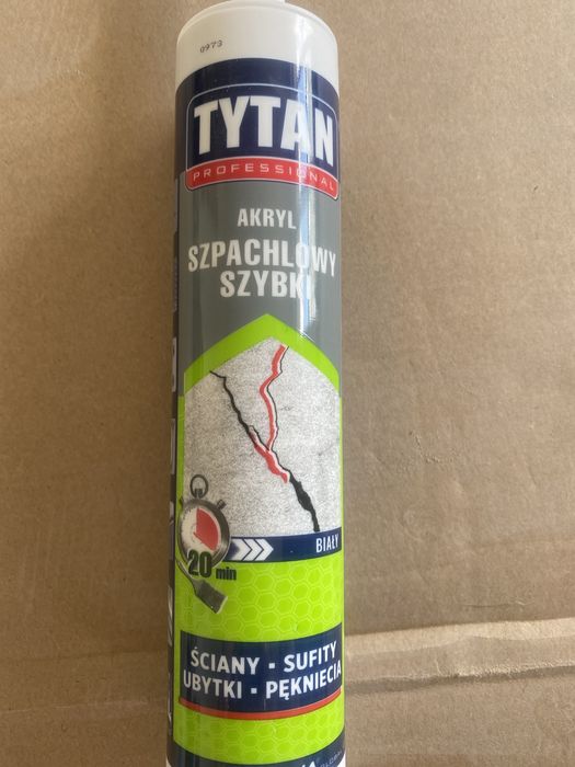 Tytan akryl szpachlowy szybki nowy