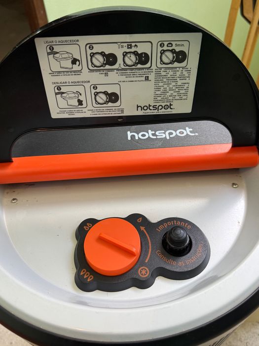 Aquecedor a Gás Hotspot – Portátil com Rodas
