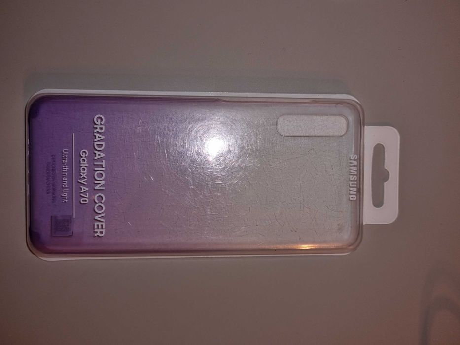 Samsung Gradiation Cover Galaxy A70 EF-AA705CVEGWW Fioletowy
