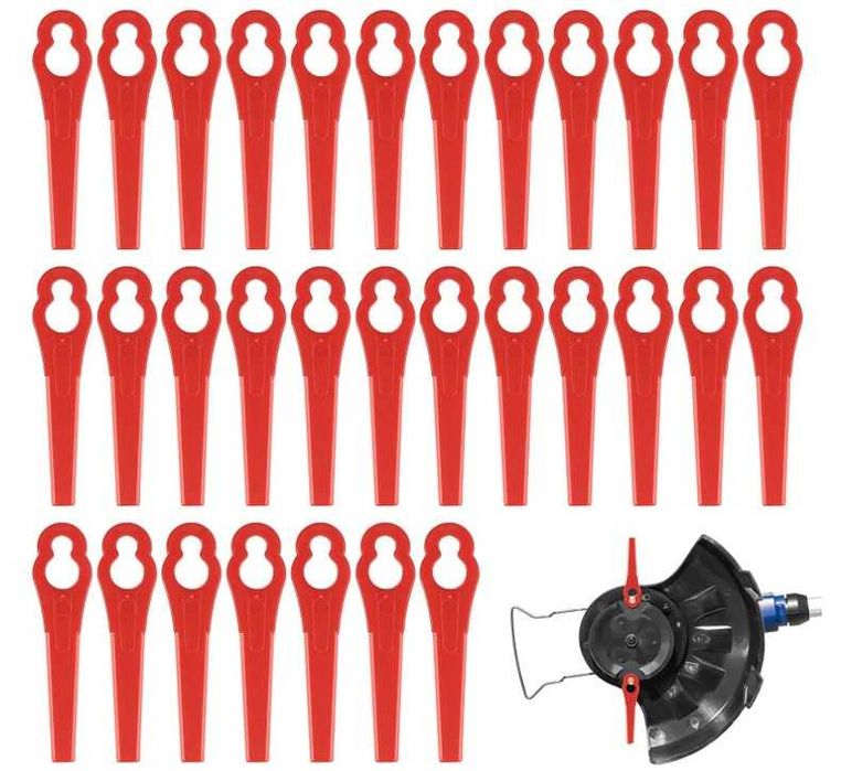 Plastikowe ostrza/noże do podkaszarki 120 sztuk CAINCAY