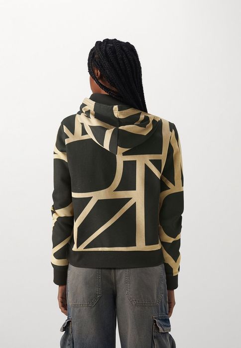 Bluza z kapturem brązowa Only M