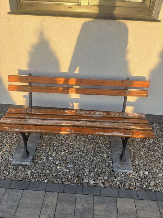 Ławka ogrodowa 150 drewniana