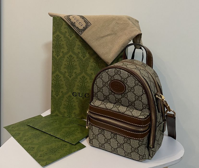 Torebka plecak Gucci elegancka luksusowa GG