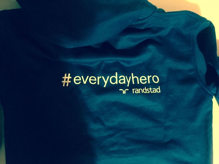 Polo azul, unissexo, cardado, novo, tamanho S