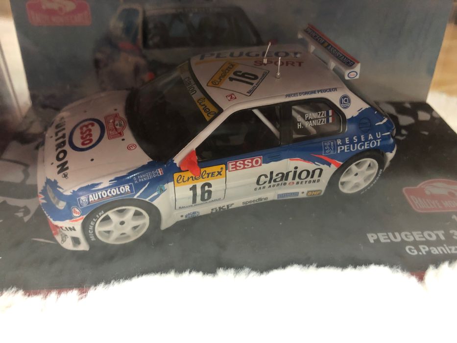 Miniaturas 8 carros Rallye Monte Carlo