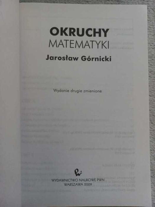 Okruchy matematyki - Jarosław Górnicki