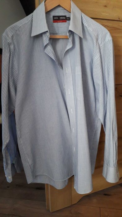 koszula niebieska marks&spencer roz. 39-40 L
