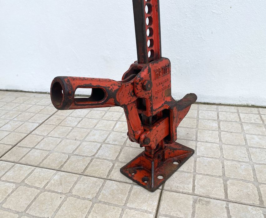 Macaco Hi-Lift jack Langaa Dinamarca 1950s