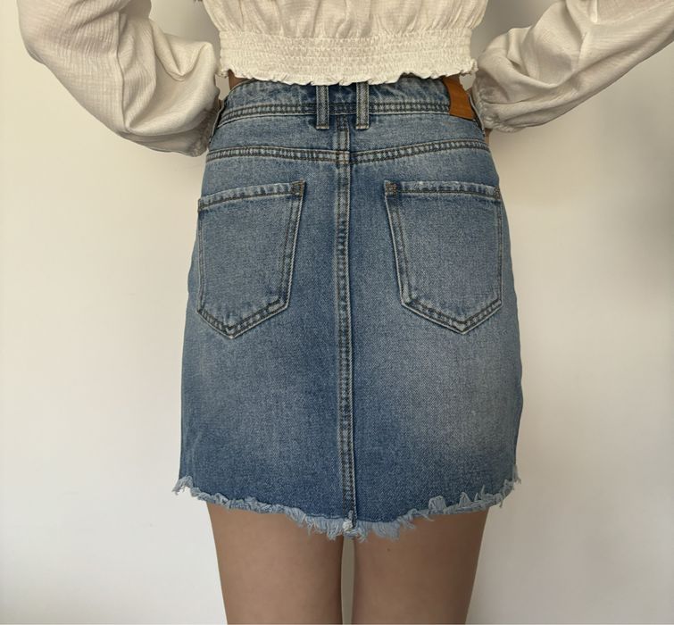 Spódnica jeansowa mini