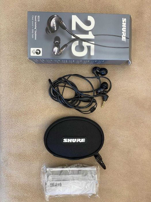 Auscultadores In-ear SHURE SE215 - Excelente estado