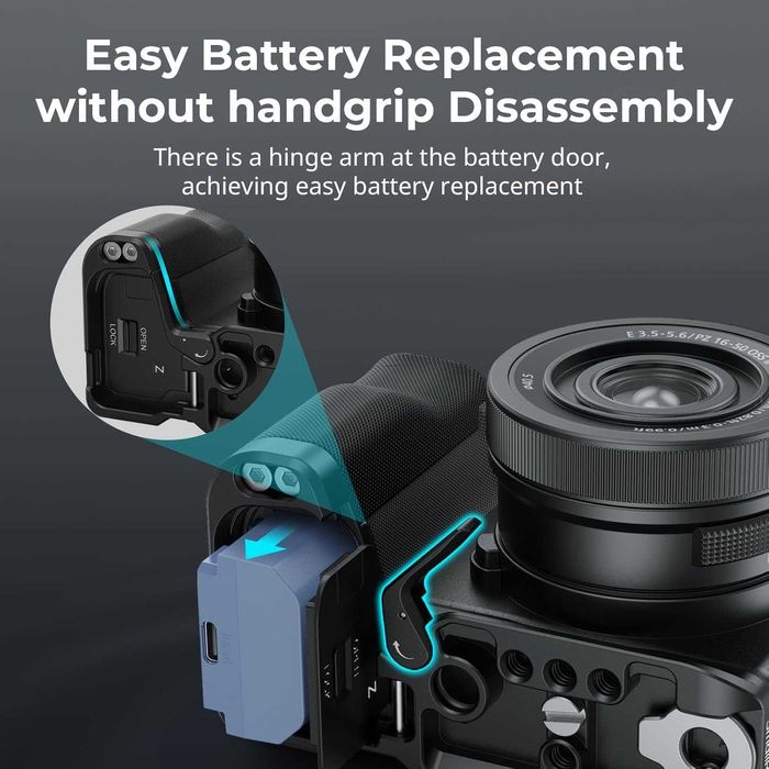 SMALLRIG L Plate for Sony ZV-E10 II | NOVO Nunca Usado