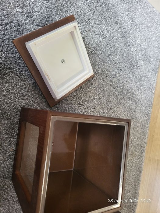 Pojemniki na ciastka drewniane