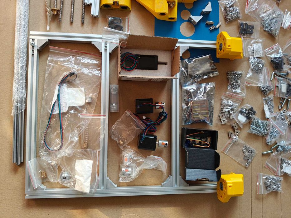 Modelarska maszyna CNC zestaw części i podzespołów