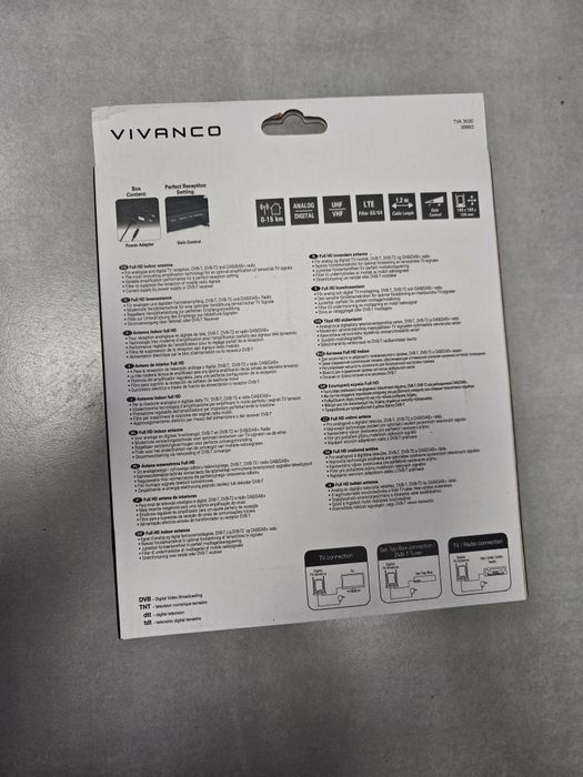 Antena wewnętrzna Vivanco TVA3030