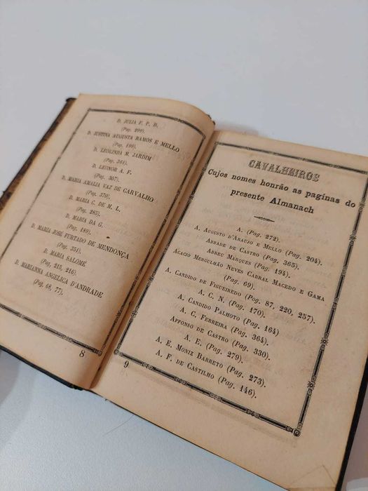 Livro Antigo 1867 – Almanach de Lembranças Luso-Brazileiro (Original)