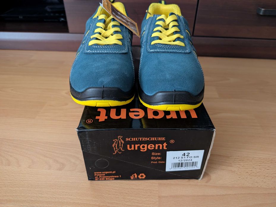 Buty robocze z metalowym noskiem