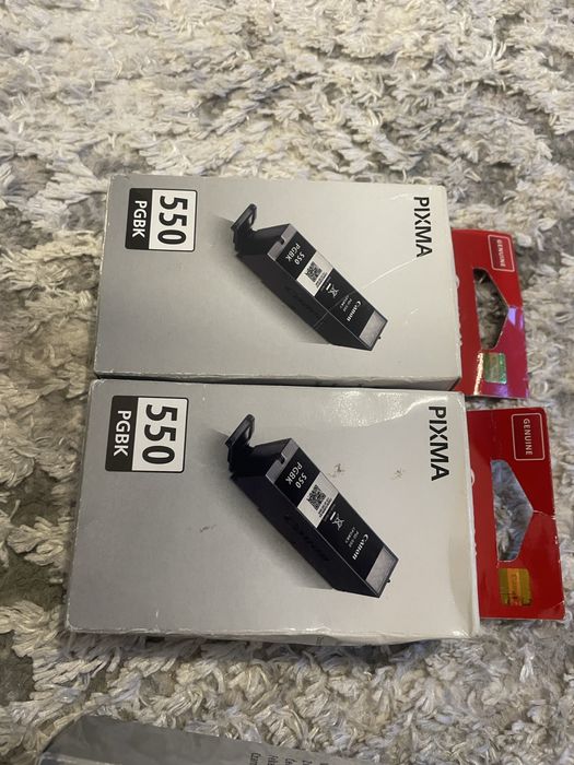 Oryginalny tusz do drukarki Canon 550 czarny