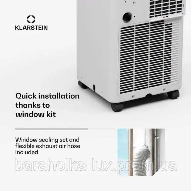 Мобільний Кондиціонер моноблок Klarstein Aero Ring 7K 7000BTU Уцінка