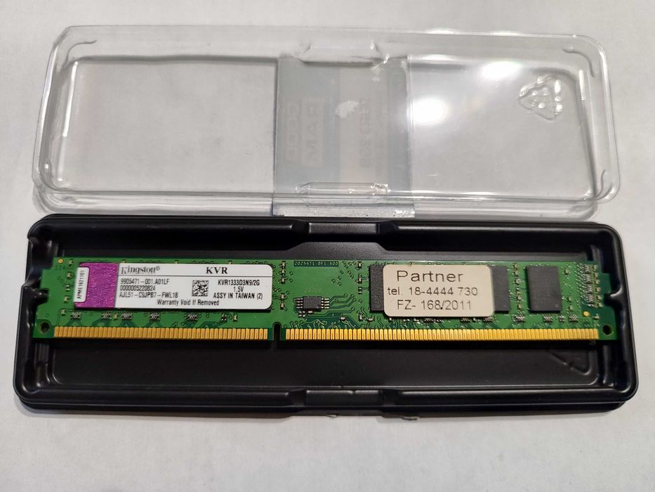 Sprzedam 4GB DDR3 1333MHz CL9 Kingston (2x2GB)