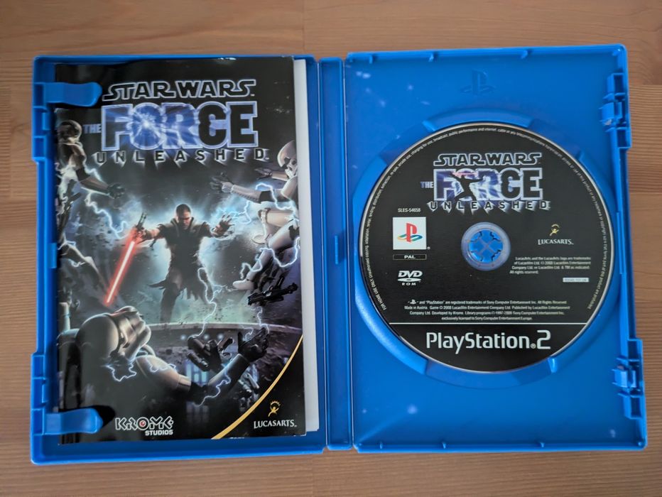 Jogo PS2 ( PlayStation 2 ) Star Wars The Force Unleashed (Opt. Estado)