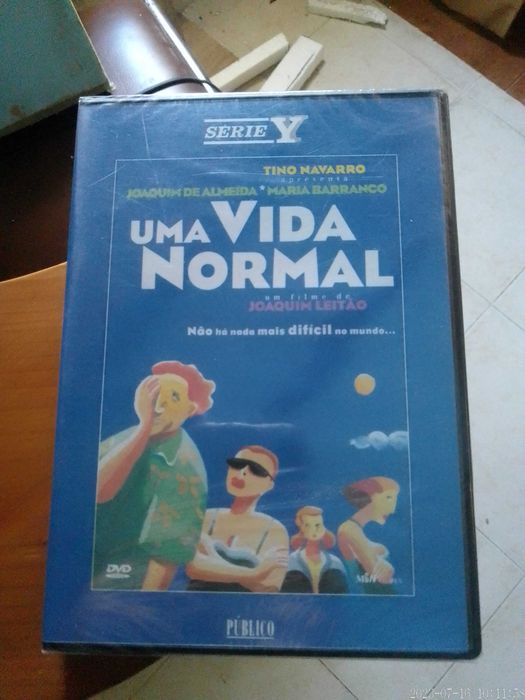 Dvd NOVO Uma Vida Normal SELADO Filme Joaquim Leitão de Almeida Anamar