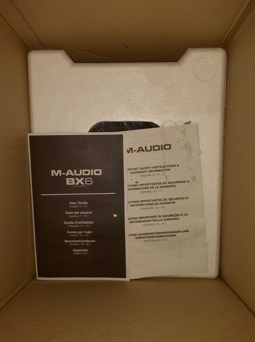 студійний монітор  M-Audio BX-6 carbon