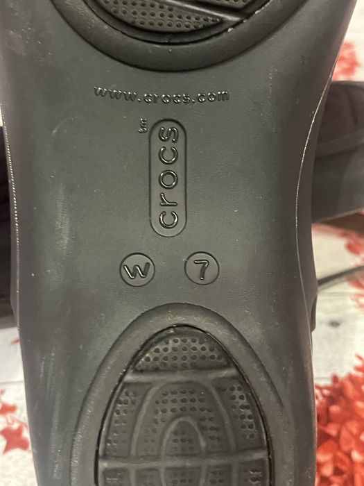 Sandały baleriny crocs w7