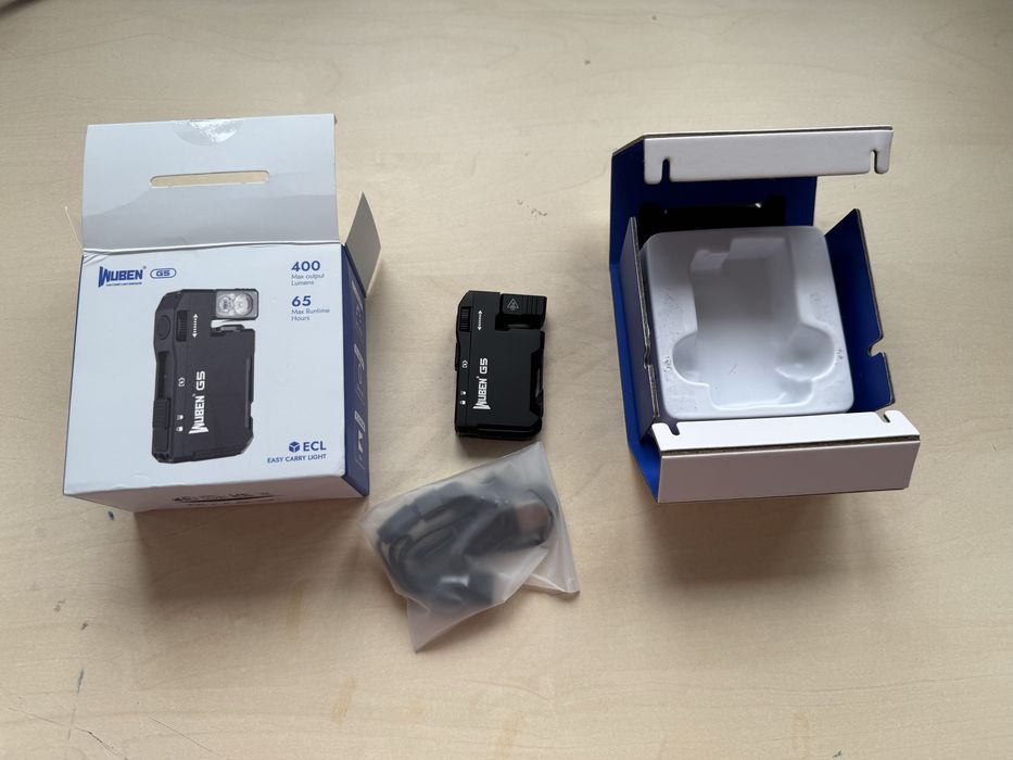 WUBEN G5 Black Ліхтарик ручний