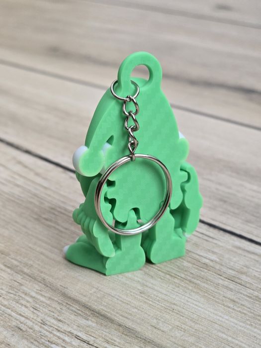 Figlarny Breloczek Grinch - Świąteczna Psota 3D - Brelok Druk3d