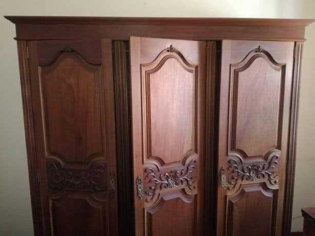 Mobília de quarto antiga