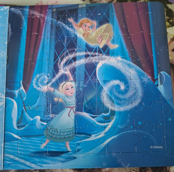 Czytam i układam, Kraina Lodu Disney