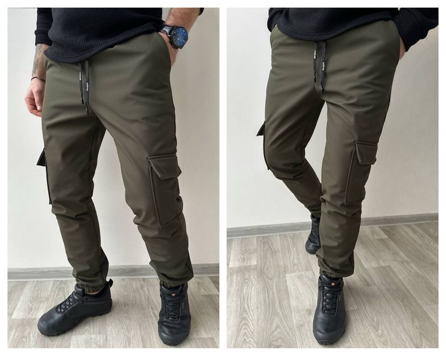 ‼️ТОП‼️ Зимние Штаны Мужские Карго / Зимові Штани Чоловічі Карго Брюки