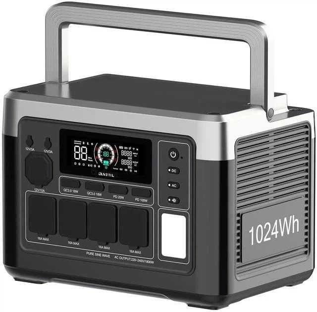 Зарядна станція Oukitel P1000E Plus 1800 Вт 1024 Вт.год