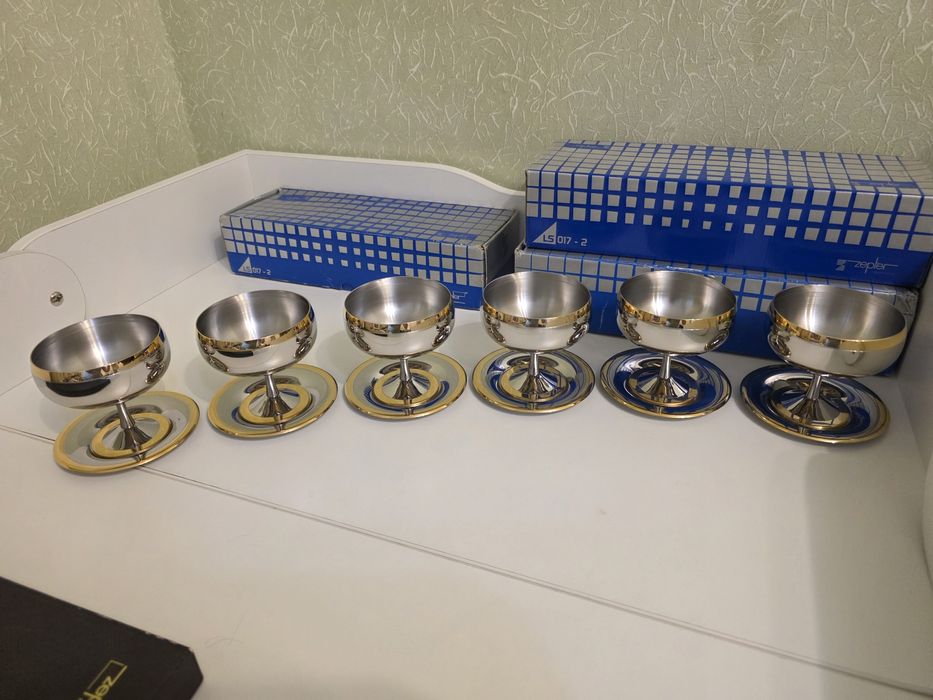 Нові креманки барон baron Цептер/Цептор Zepter  фужери