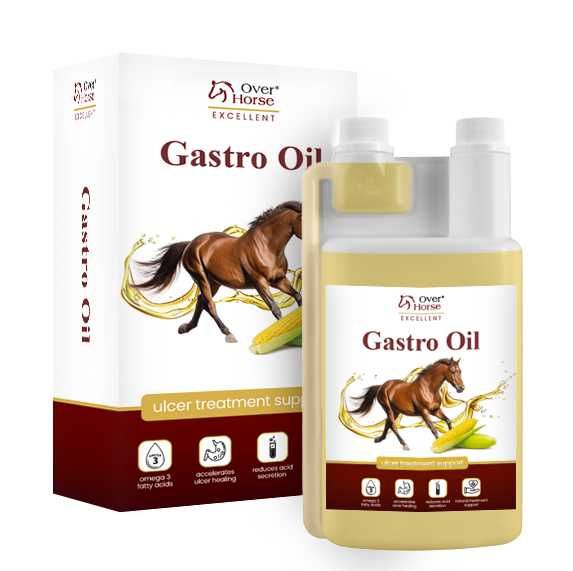 Gastro Oil 1l olej dla koni wrzodowych