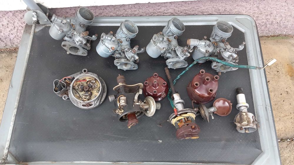 Dzik motopompa gaźnik IKOV kompletny  oryginał syrena