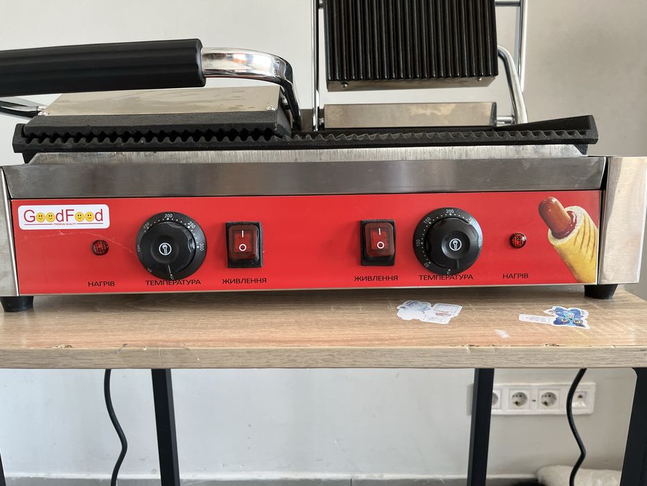 GoodFood Подвійний Гриль контактний ECG20RR